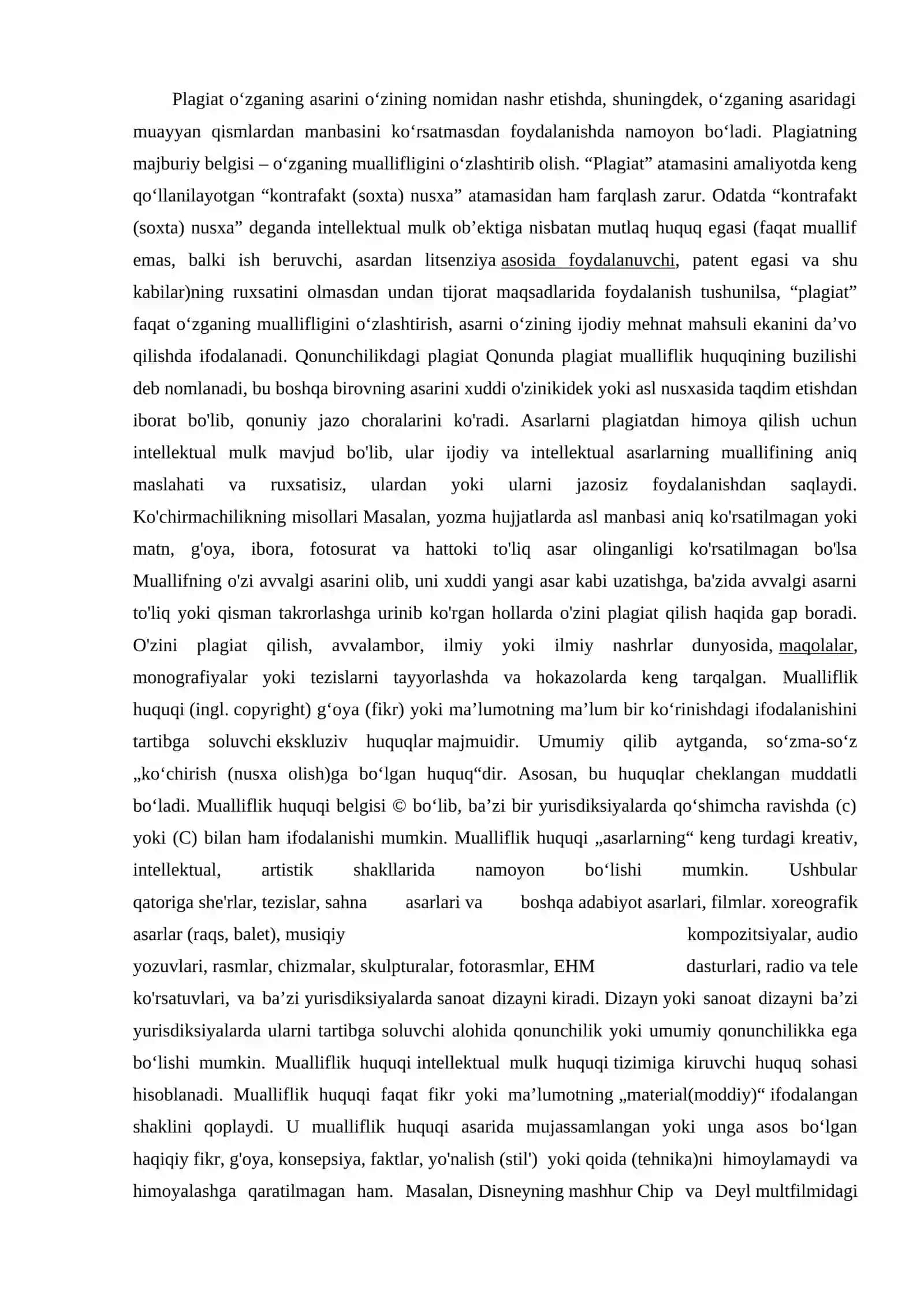 Plagiat va antiplagiat haqida tushuncha 2