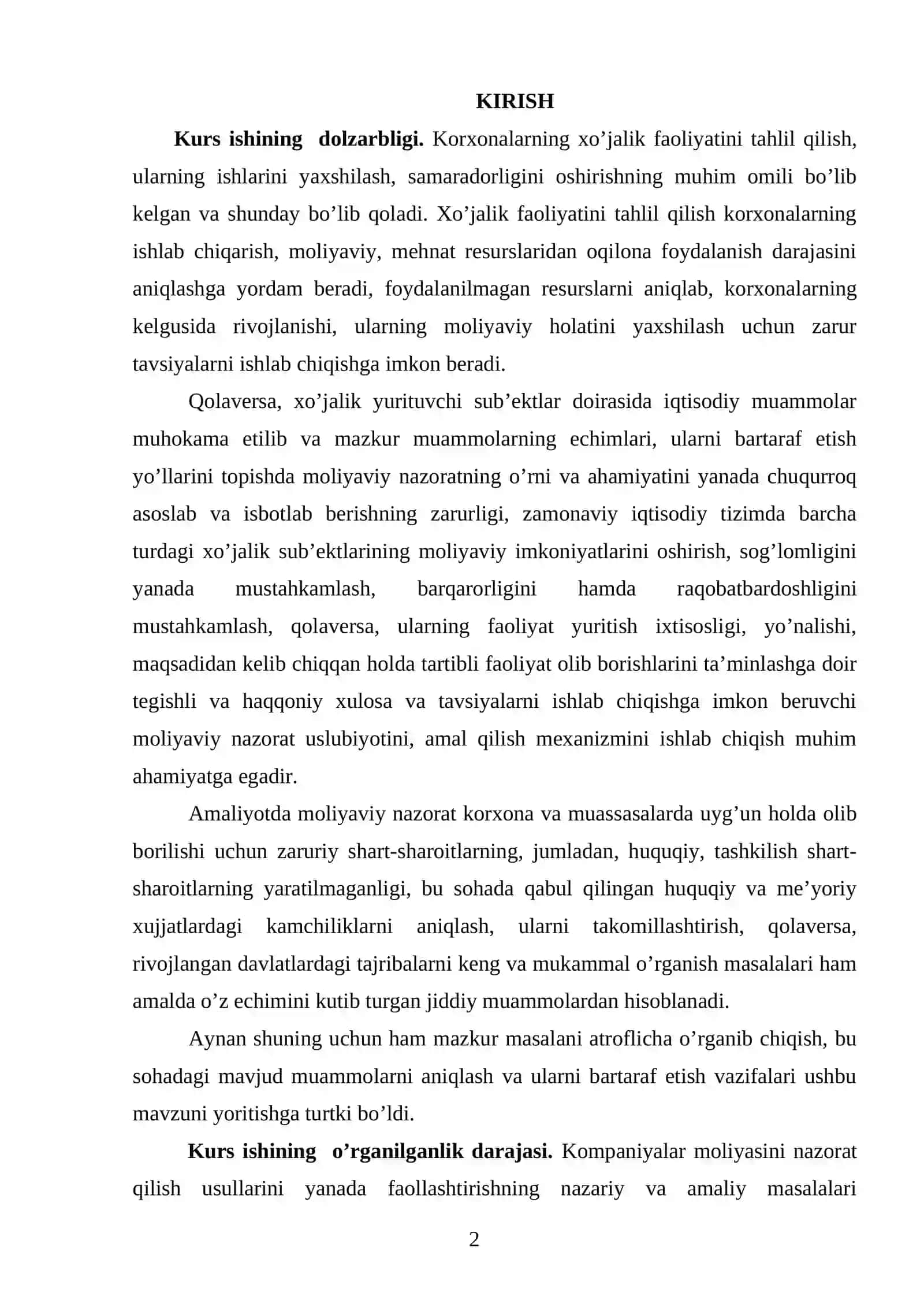 Kompaniya majburiyatlari tarkibi va ularni samarali boshqarish yo'llari 2