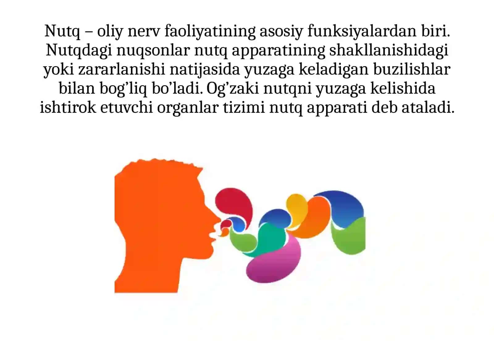 Nutq apparati organlarining tuzilishi va funksiyalari 2