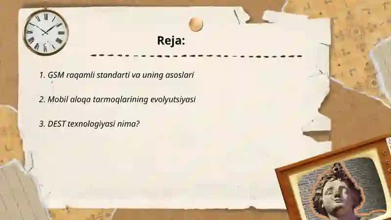GSM raqamli standarti.DEST texnologiyasi 2