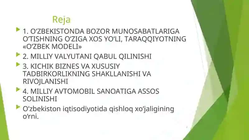 O‘zbekistonning yangi tarixi 2