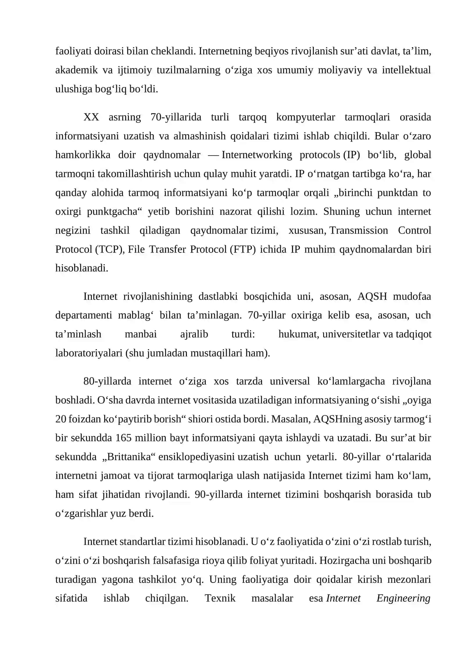 Internet protokoli 2