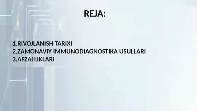 Hozirgi zamon diagnostikasining eng sezgir immunologik usullari 2
