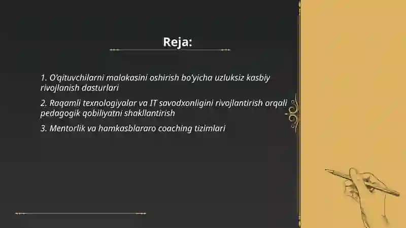 O'qituvchilar pedagogik qobiliyatini shakllantirish 2