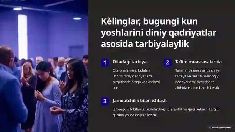 Yoshlarini Diniy Tolerantlik Tarzida Tarbiyalash 2
