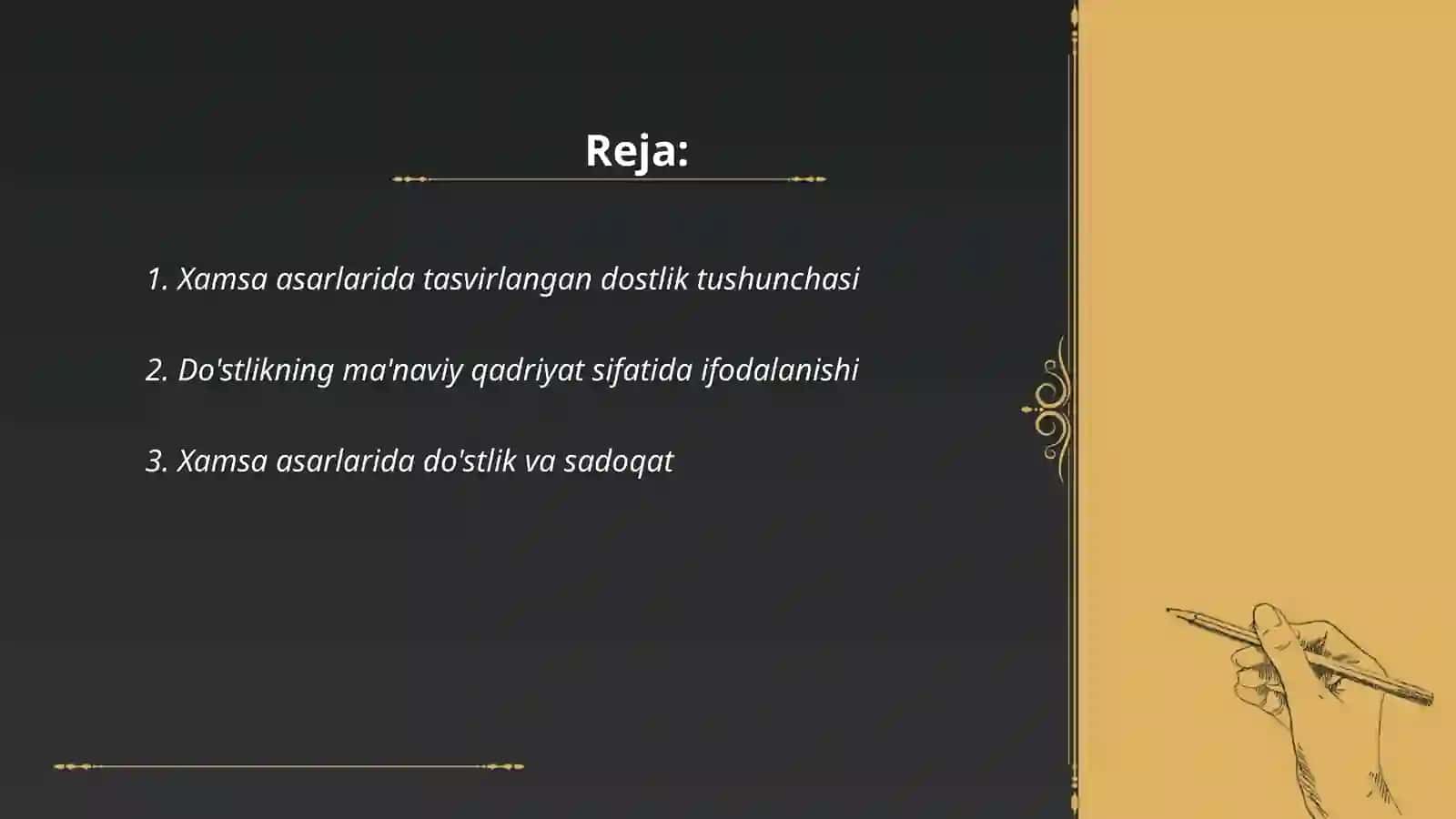 Xamsa dostonlari badiyati 2