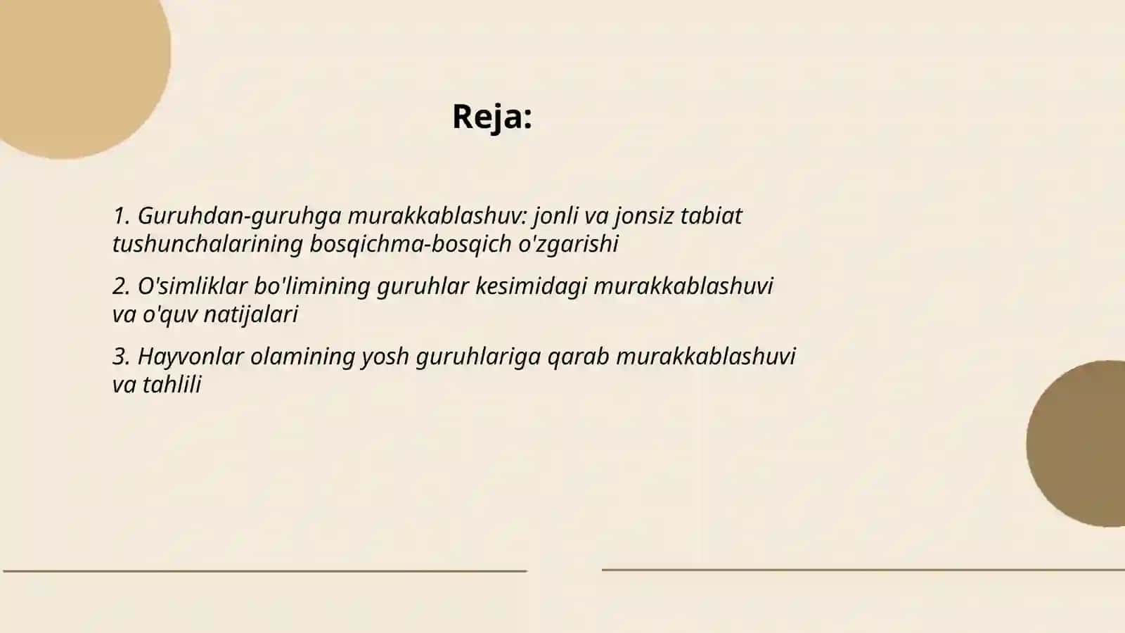 Tabiat bilan tanishtirish 2