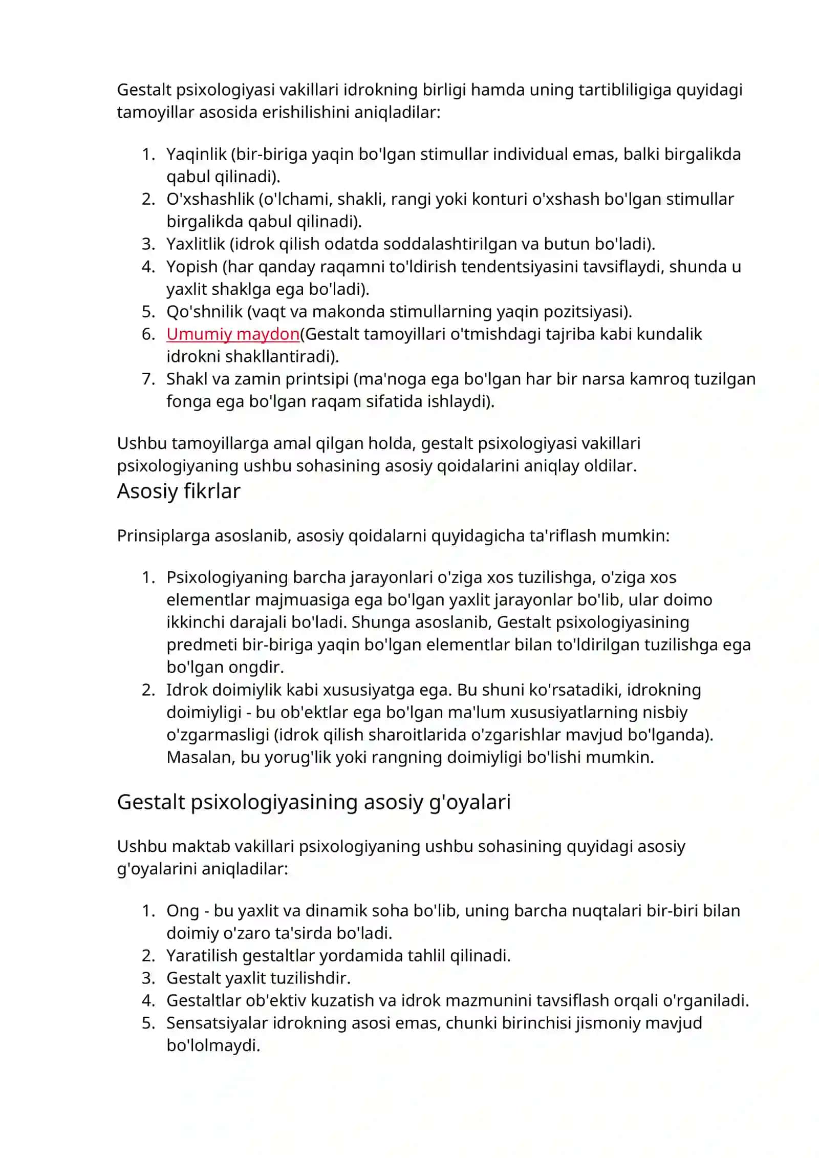 Gestalt psixologiyasi 2