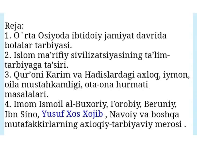 Sharq mutafakkirlarining psixologik qarashlari 2