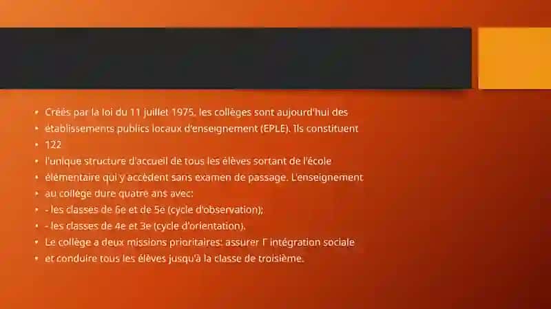 Le Collège 2