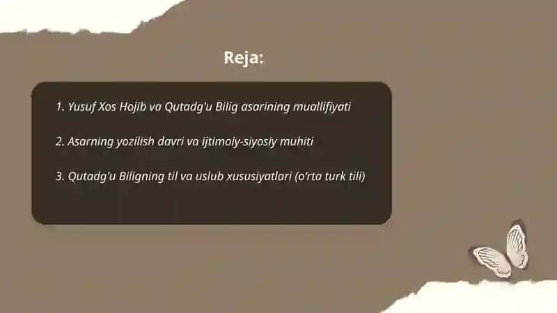 Qutadg'u bilig asari 2