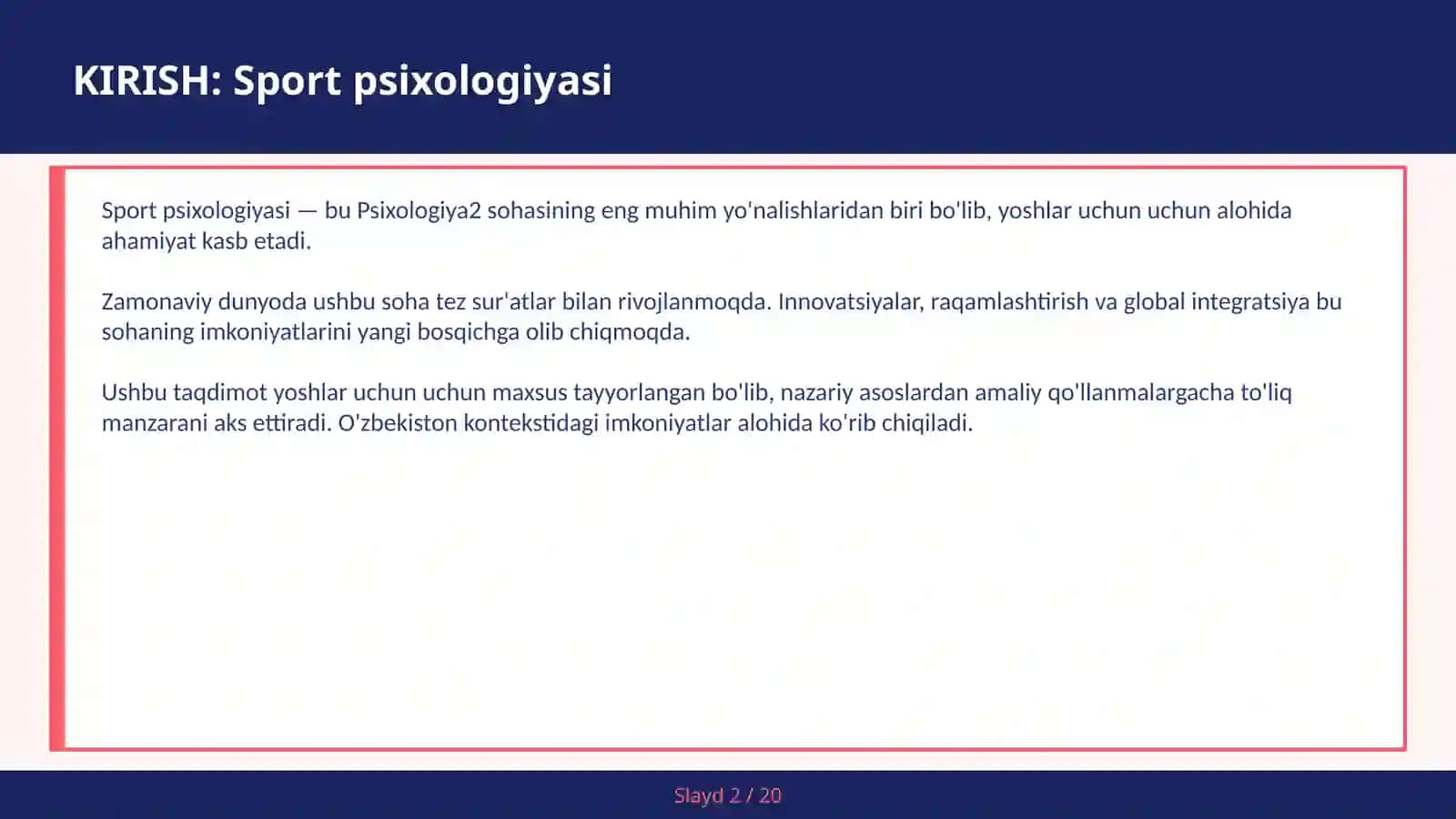 SPORT PSIXOLOGIYASI 2
