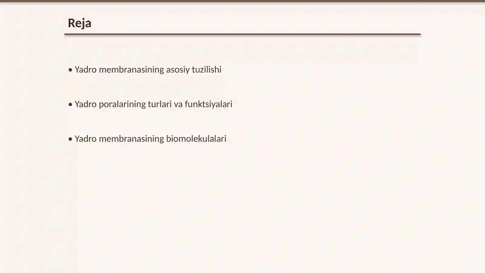 Yadro membranasi va poralarining tuzilishi 2