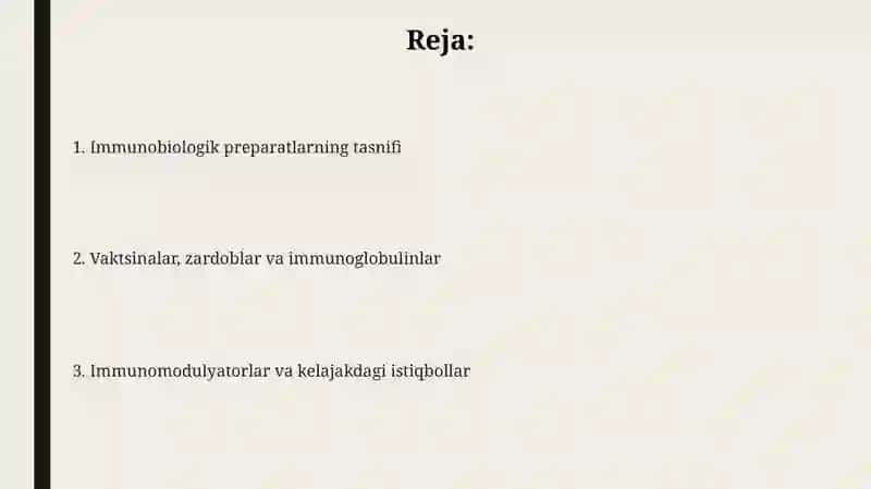 Immunobiologik preparatlar 2