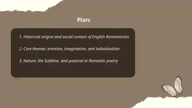 Romanticism in English literature 2