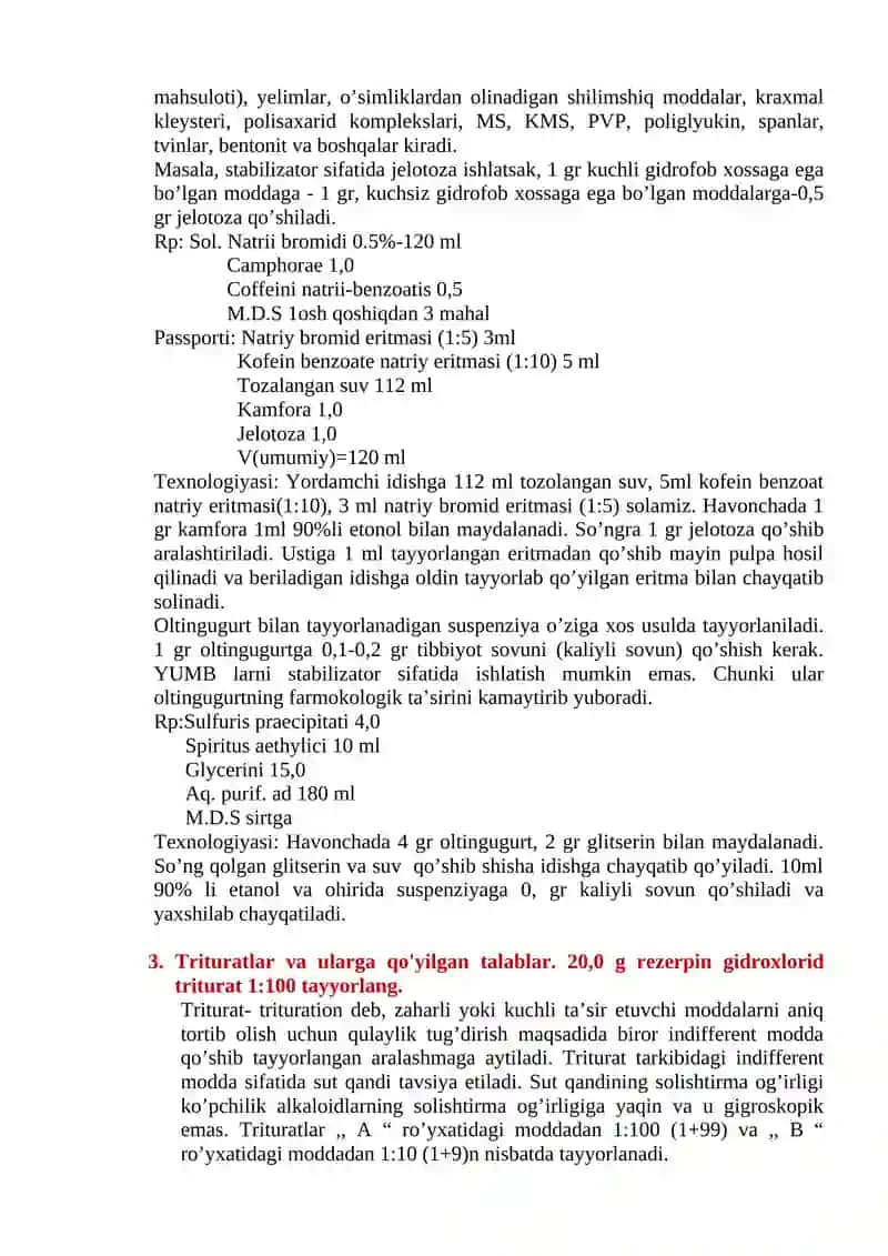 Farmatsevtik texnologiya 2