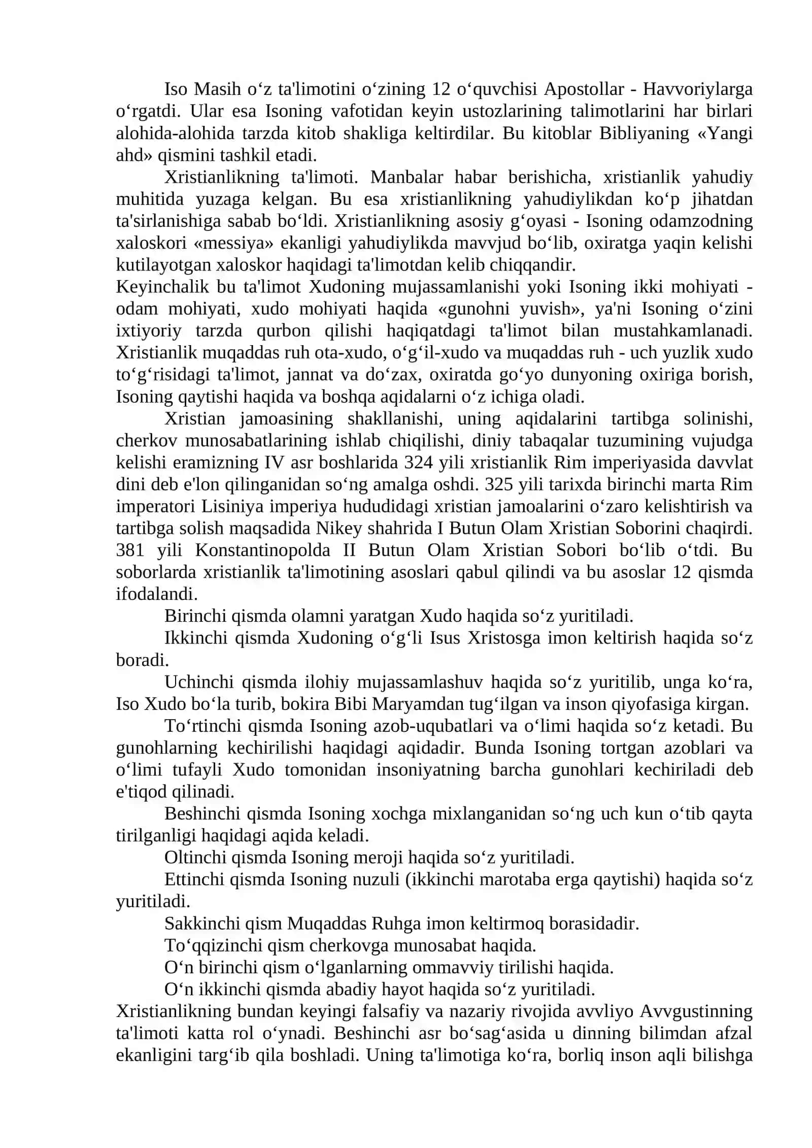 Xristianlik dini 2