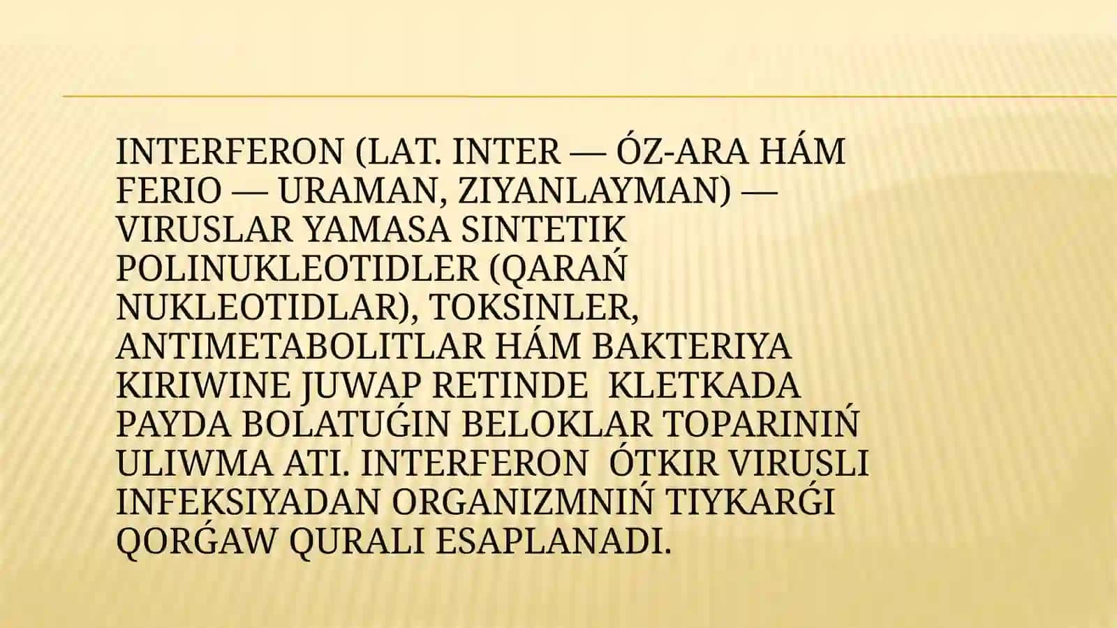 Interferon hám interferon indukorlar 2