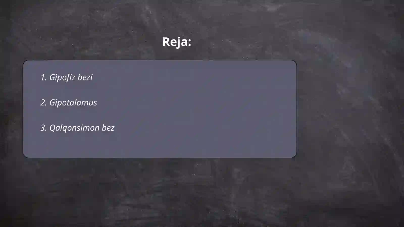 Ichki sekretsiya bezlarining tuzilishi 2