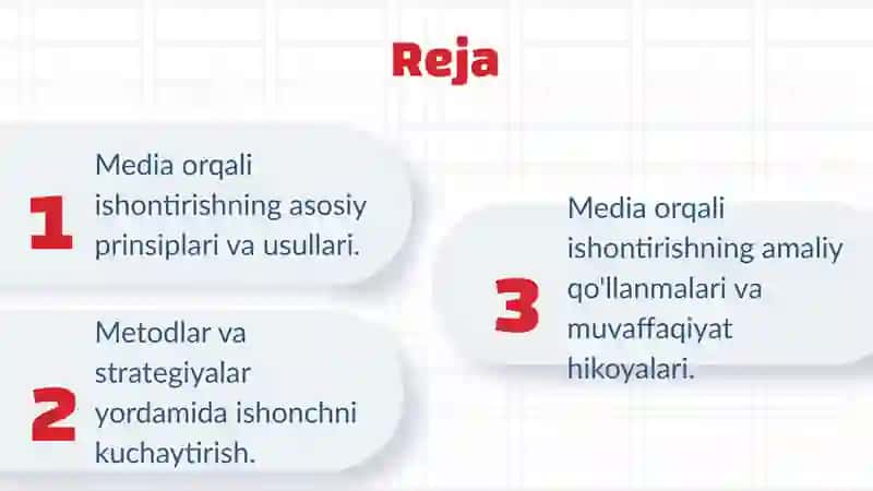 Media orqali ishontirish 2