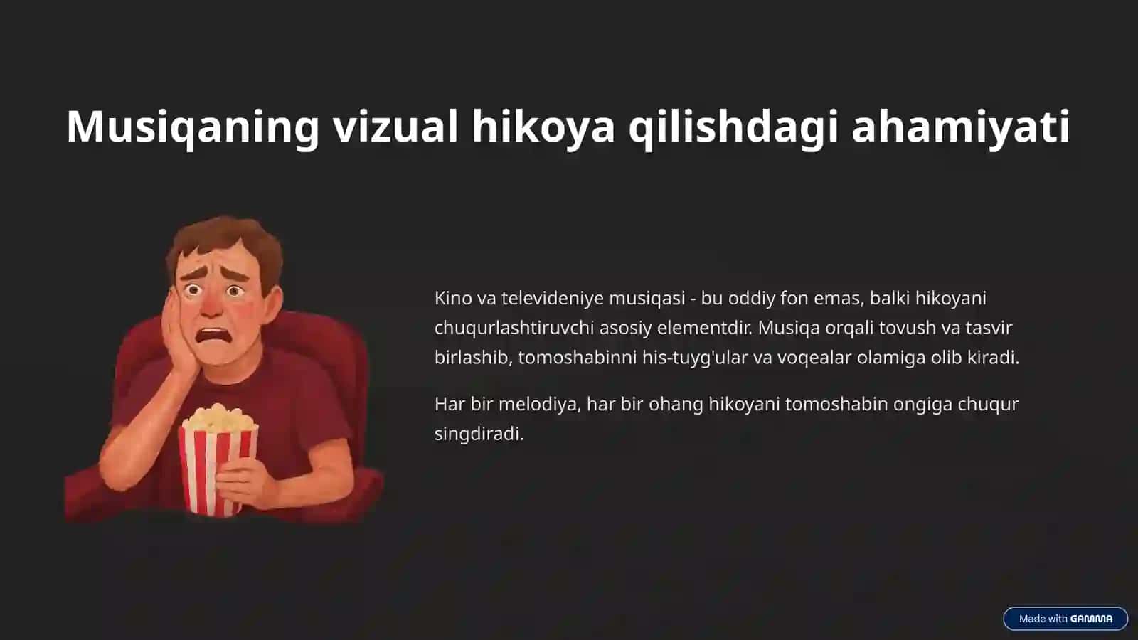 Televideniya va kino musiqasi 2