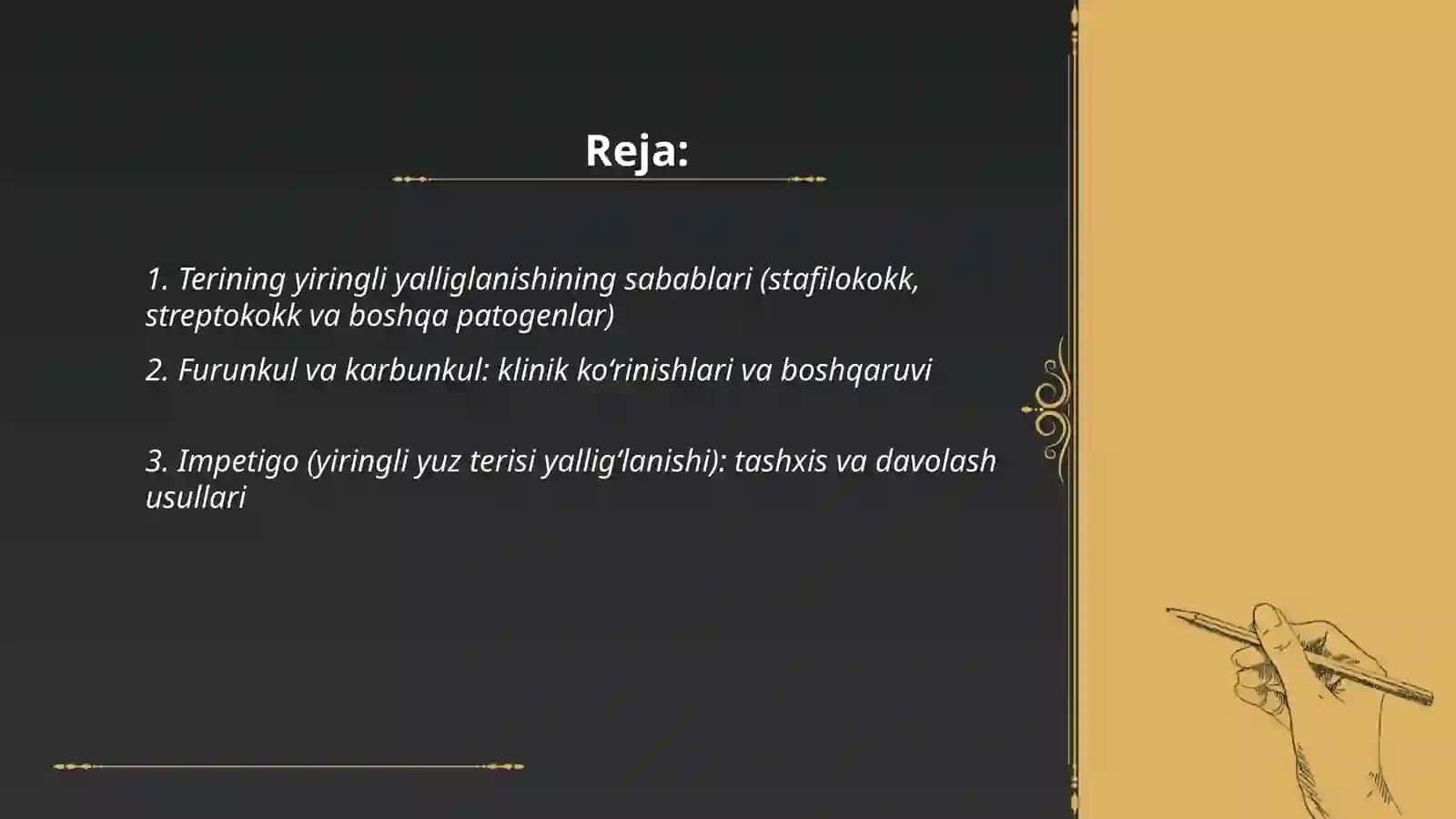 Terining yiringli yalliglarishi 2