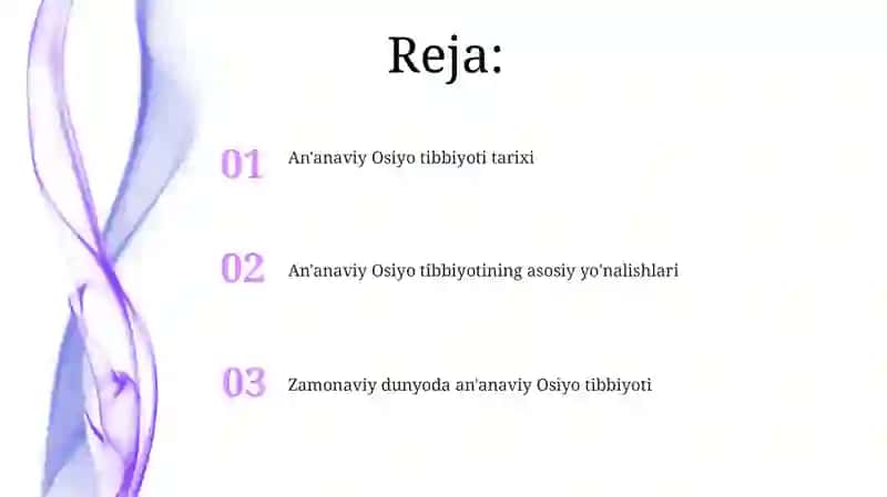 An'anaviy Osiyo tibbiyoti tarixi 2