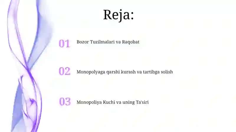 Raqobat va yakkahokimlik 2