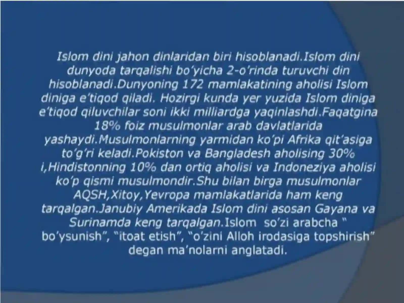 Islomda din va ta'lim 2