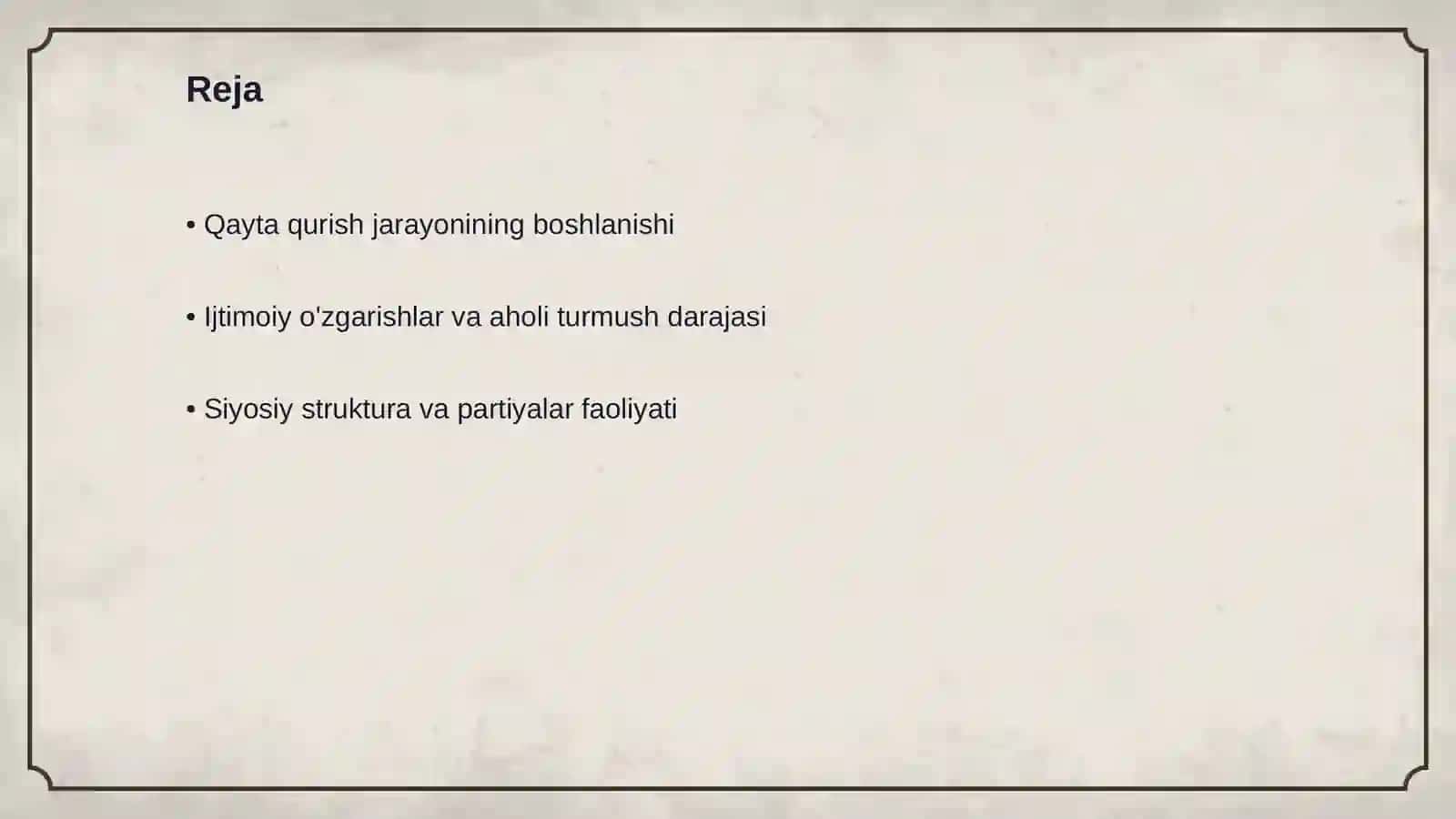 Qayta qurish 2