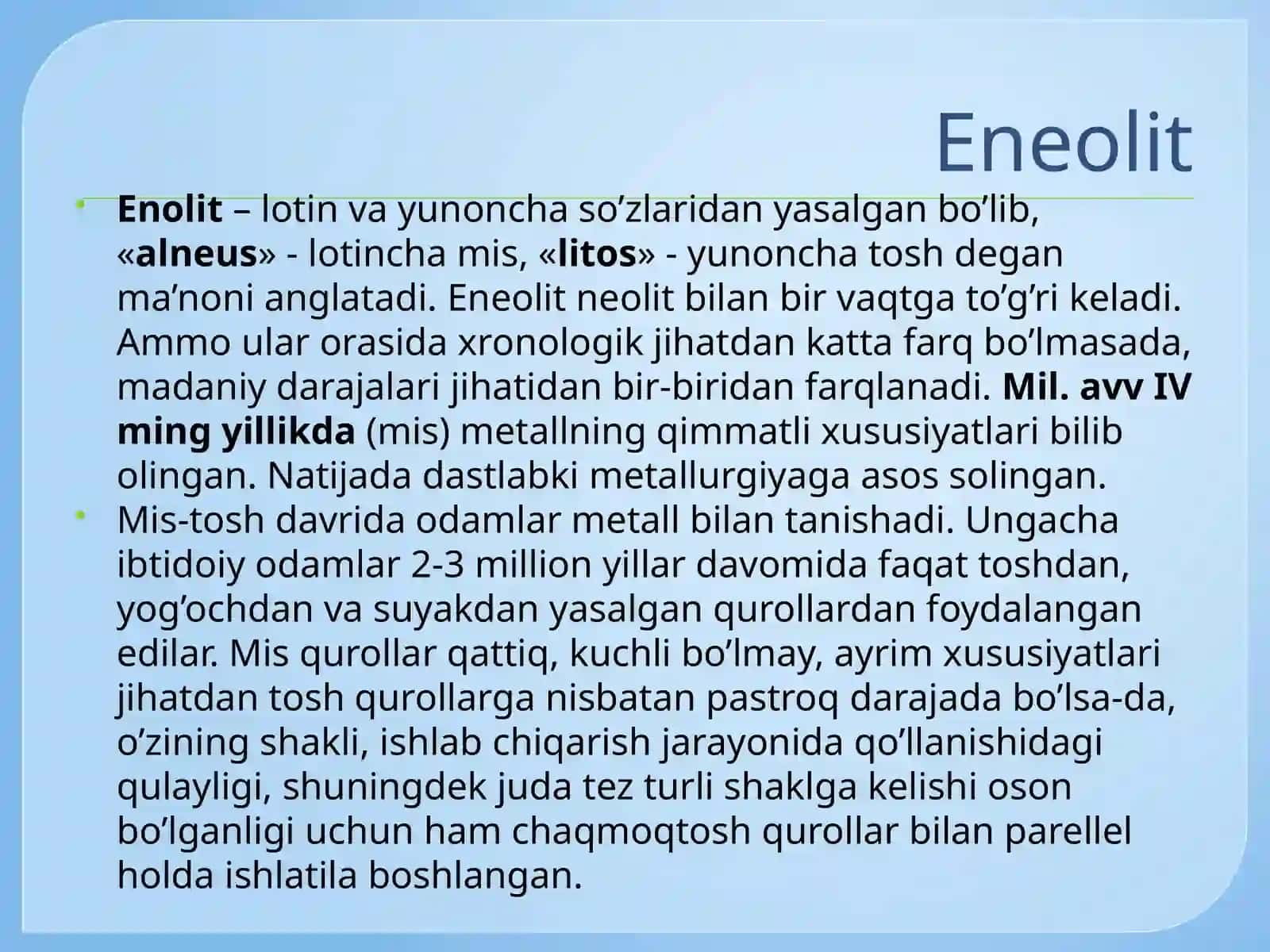 Eneolit 2