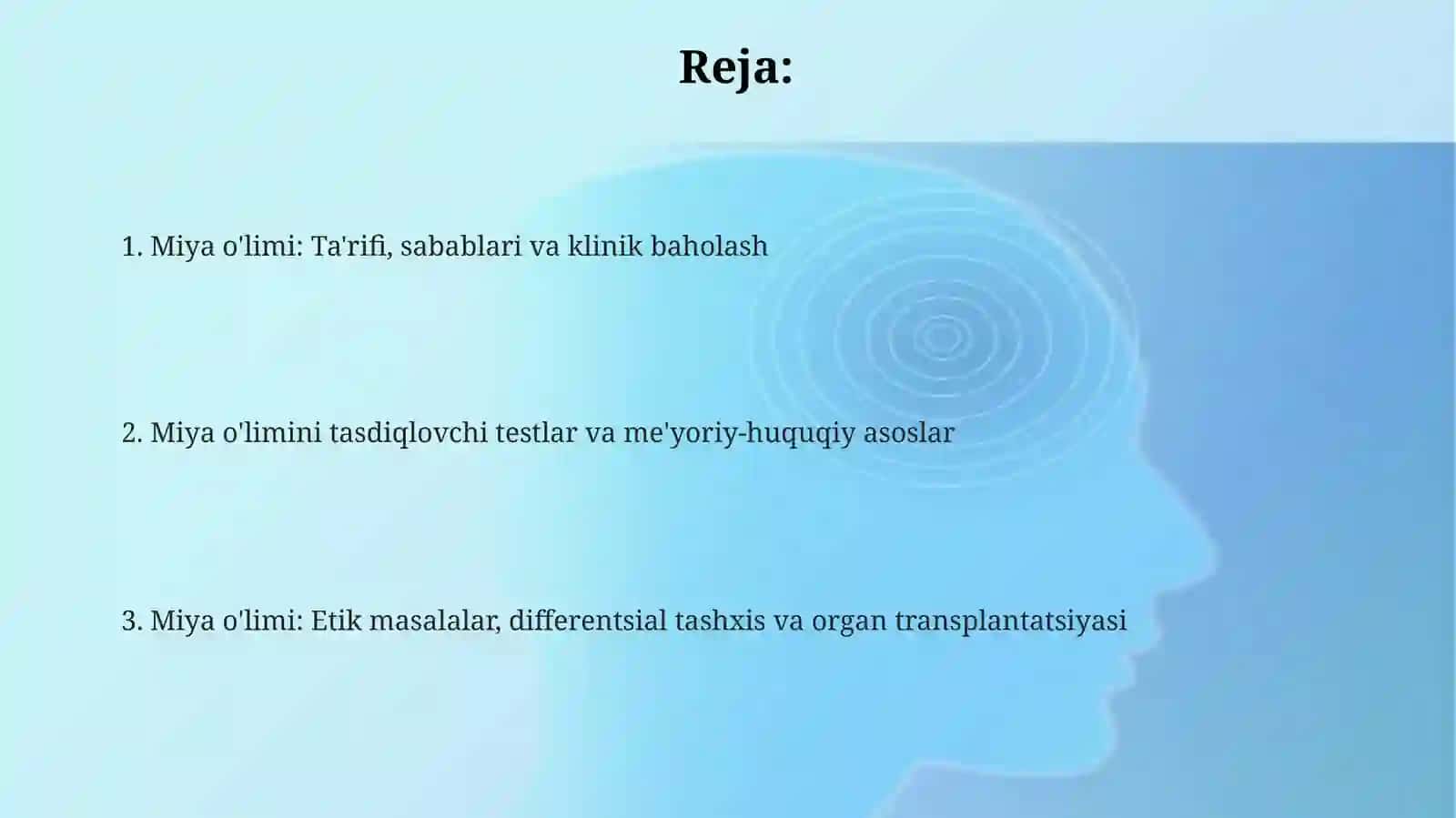 Miya oʻlimining diagnostikasi 2