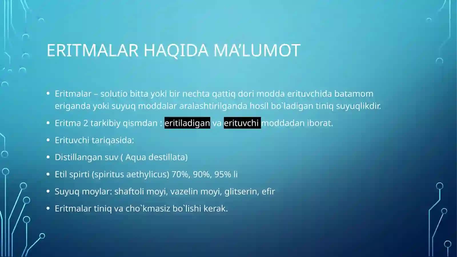 Suyuq dorishakllari haqida ma’lumot 2