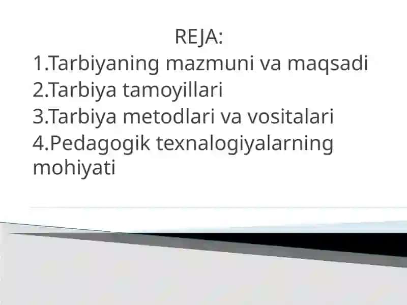 FAN: BOLALAR PSIXOLOGIYASI VA PSIXODIAGNOSTIKASI 2
