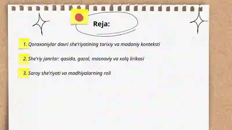 Qoraxoniylar davri sheʼriyati poetikasi 2
