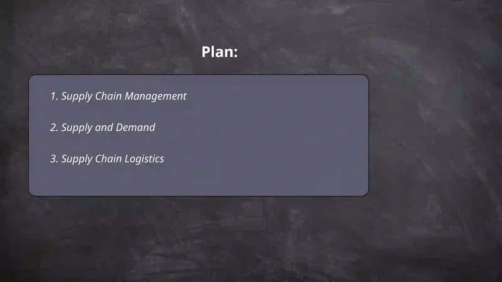 Supply Chain Management 2