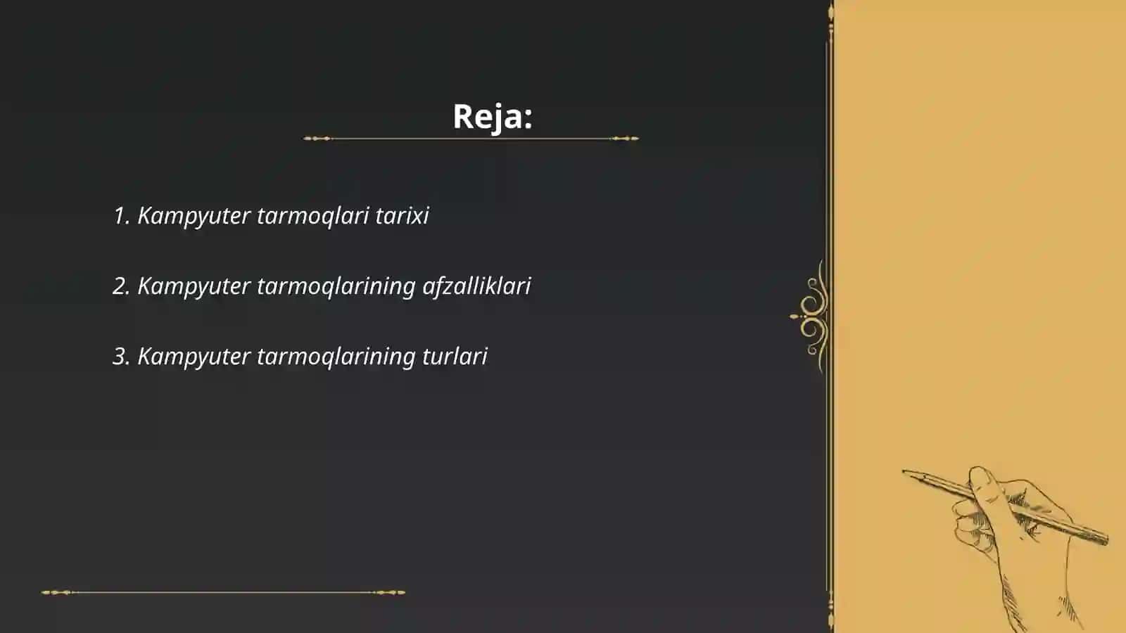 Kampyuter tarmoqlar va uning turlari 2