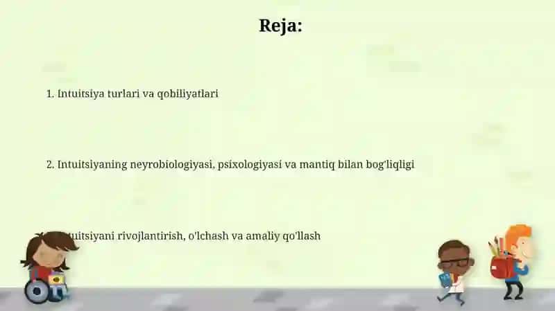 Intuitsiya: Ta'riflar va turlari 2