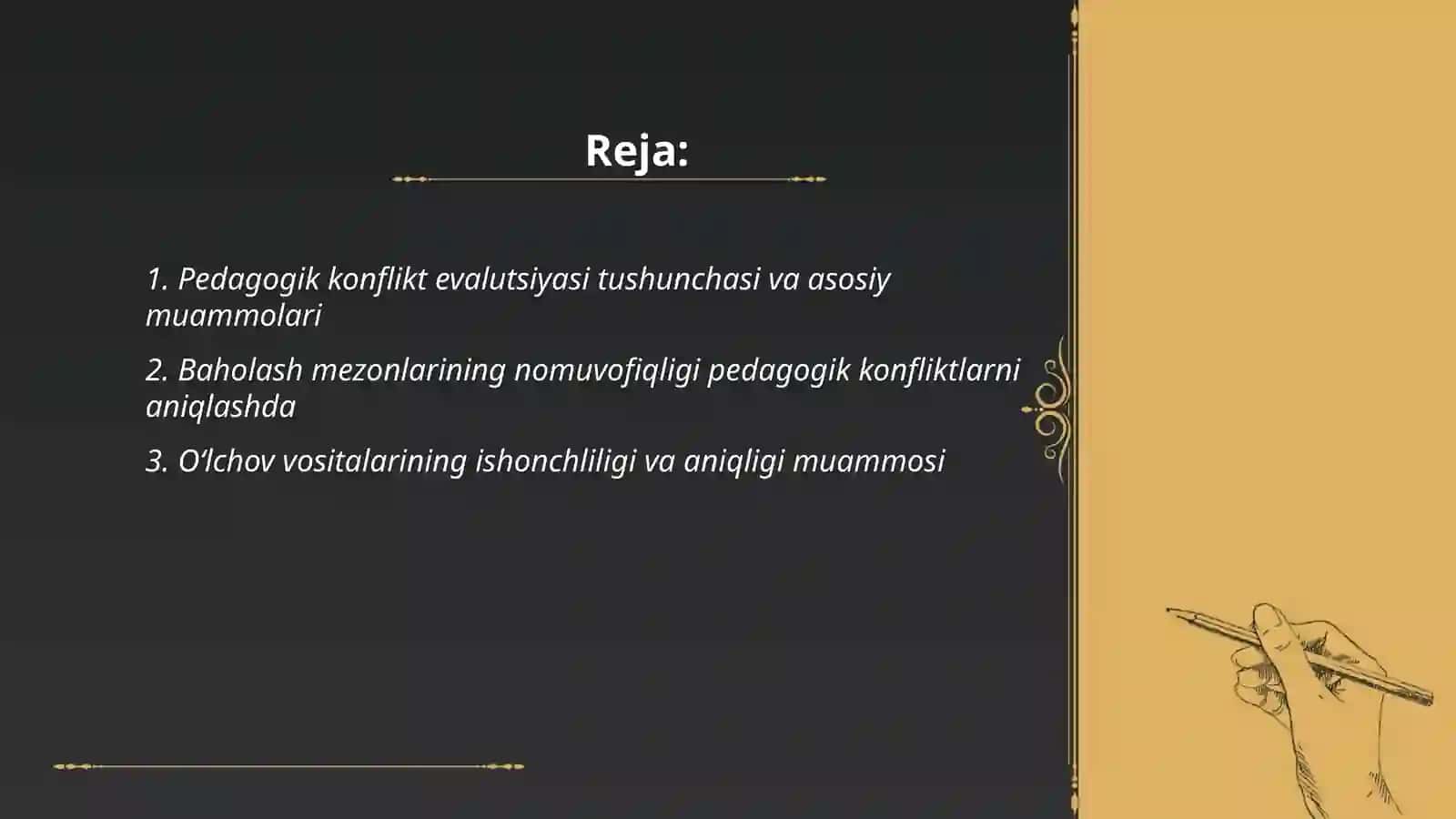 Pedagogik konflik evalutsiyasi muammosi 2