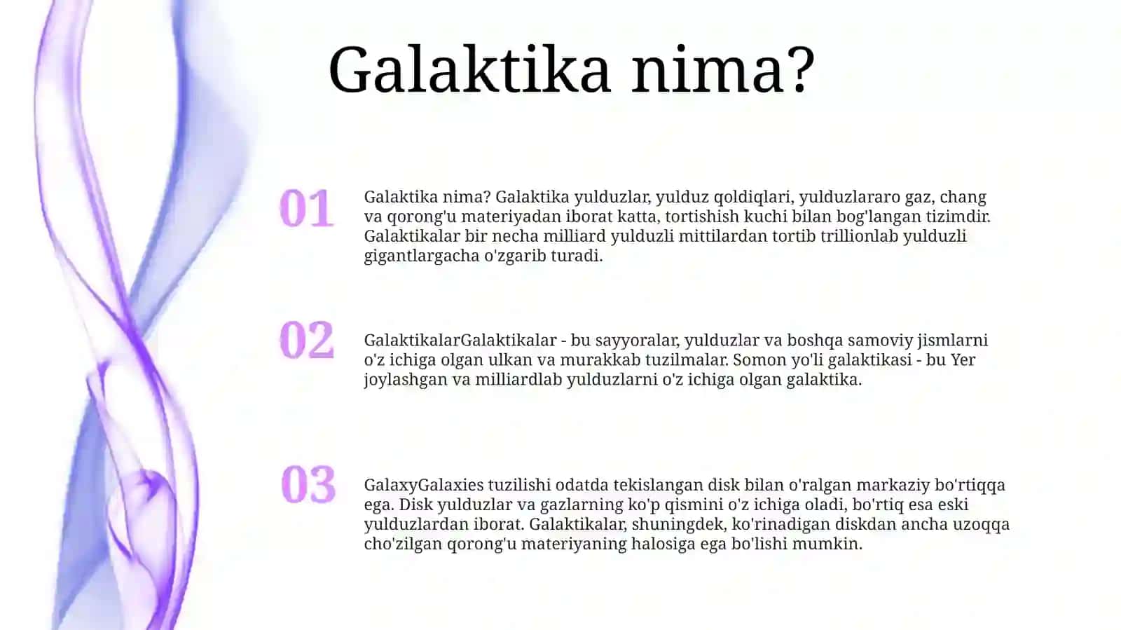 Galaktikalar 2