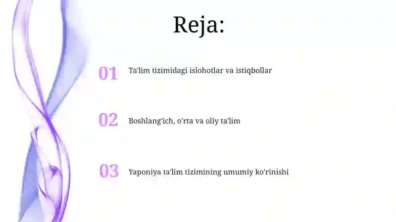 Yaponiya ta'lim tizimi 2