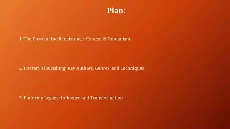 Renaissence in English literature 2