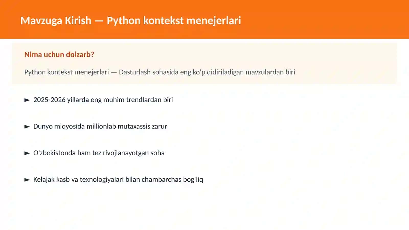Python kontekst menejerlari 2