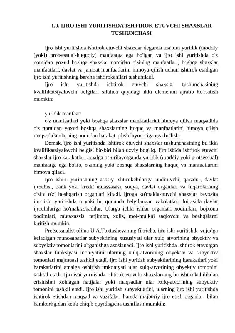 Ijro ishi yuritish 2