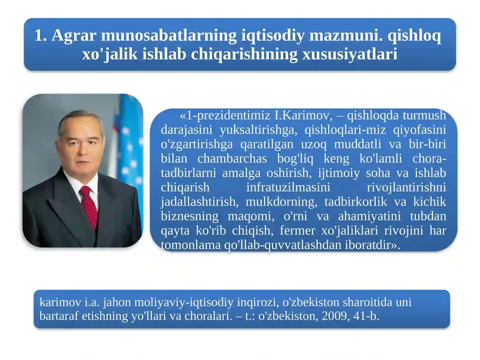 Agrar munosabatlar ijara xaqi va renta 2