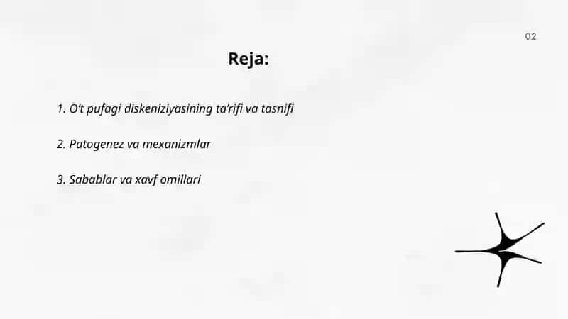 O’t pufagi diskeniziyasi 2