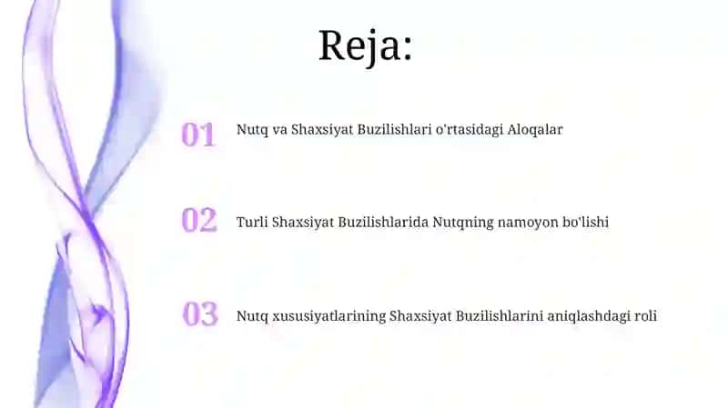 Nutq va Shaxsiyat Buzilishlari 2