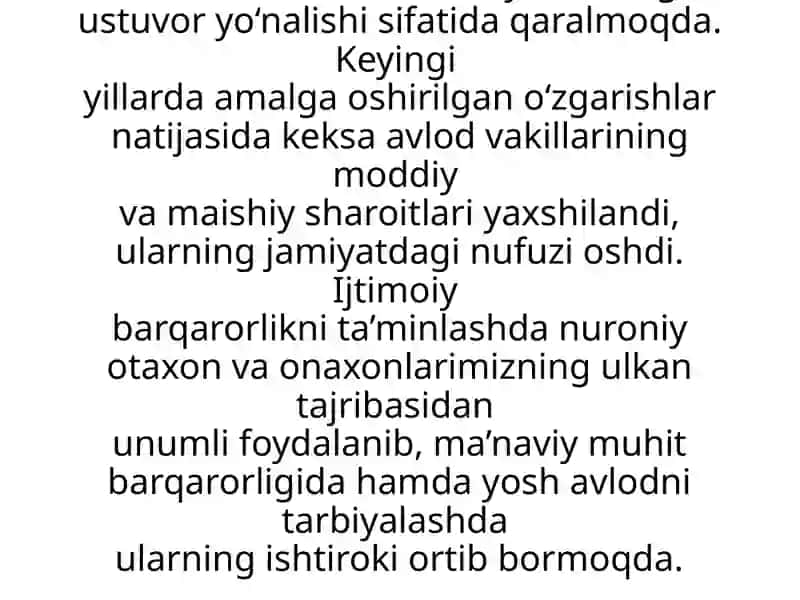 Keksalar bilan ijtimoiy ish 2