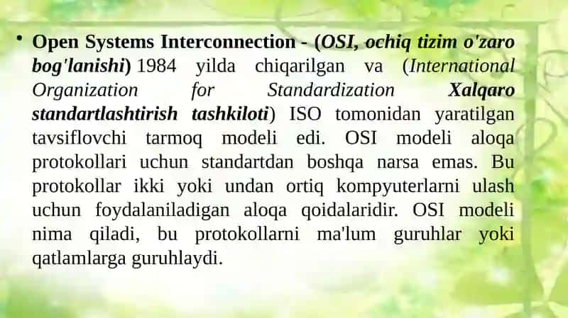 OSI/ISOmodeli 2