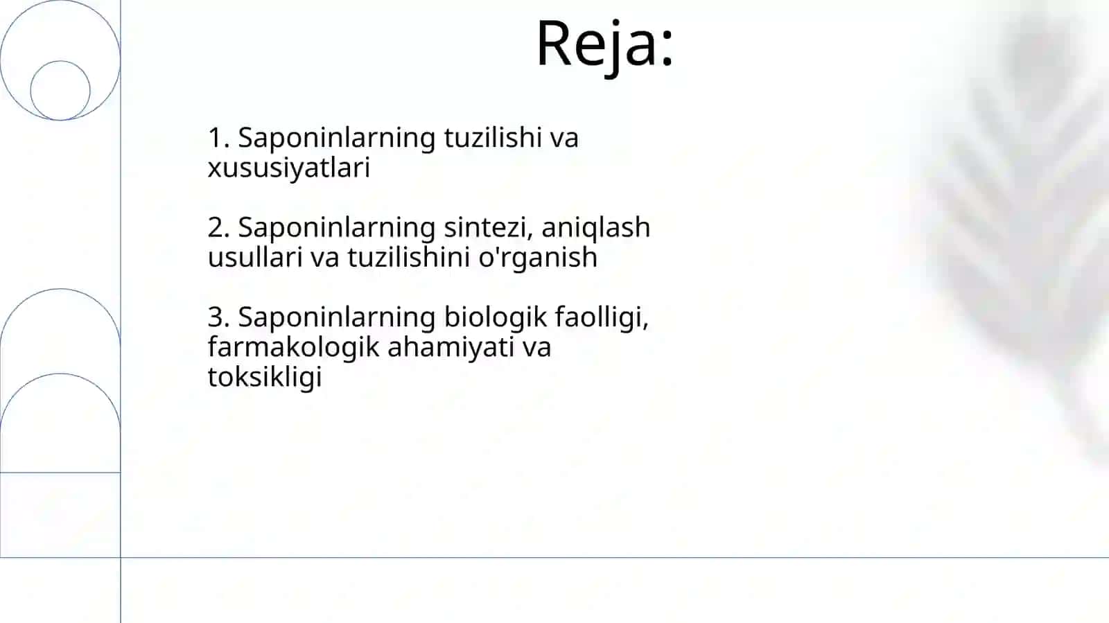 Saponinlarning tuzilishi 2